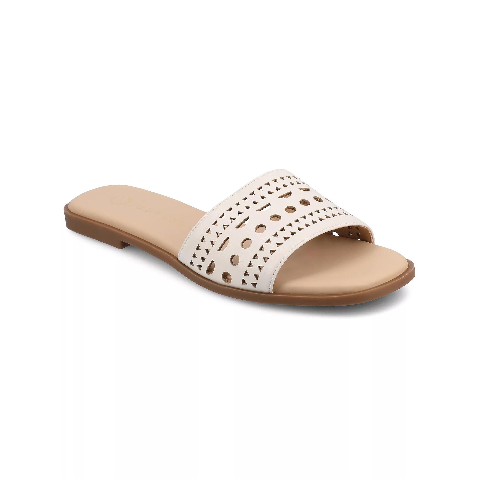 Journee Collection Womens Brodie Slide Sandal Product Image