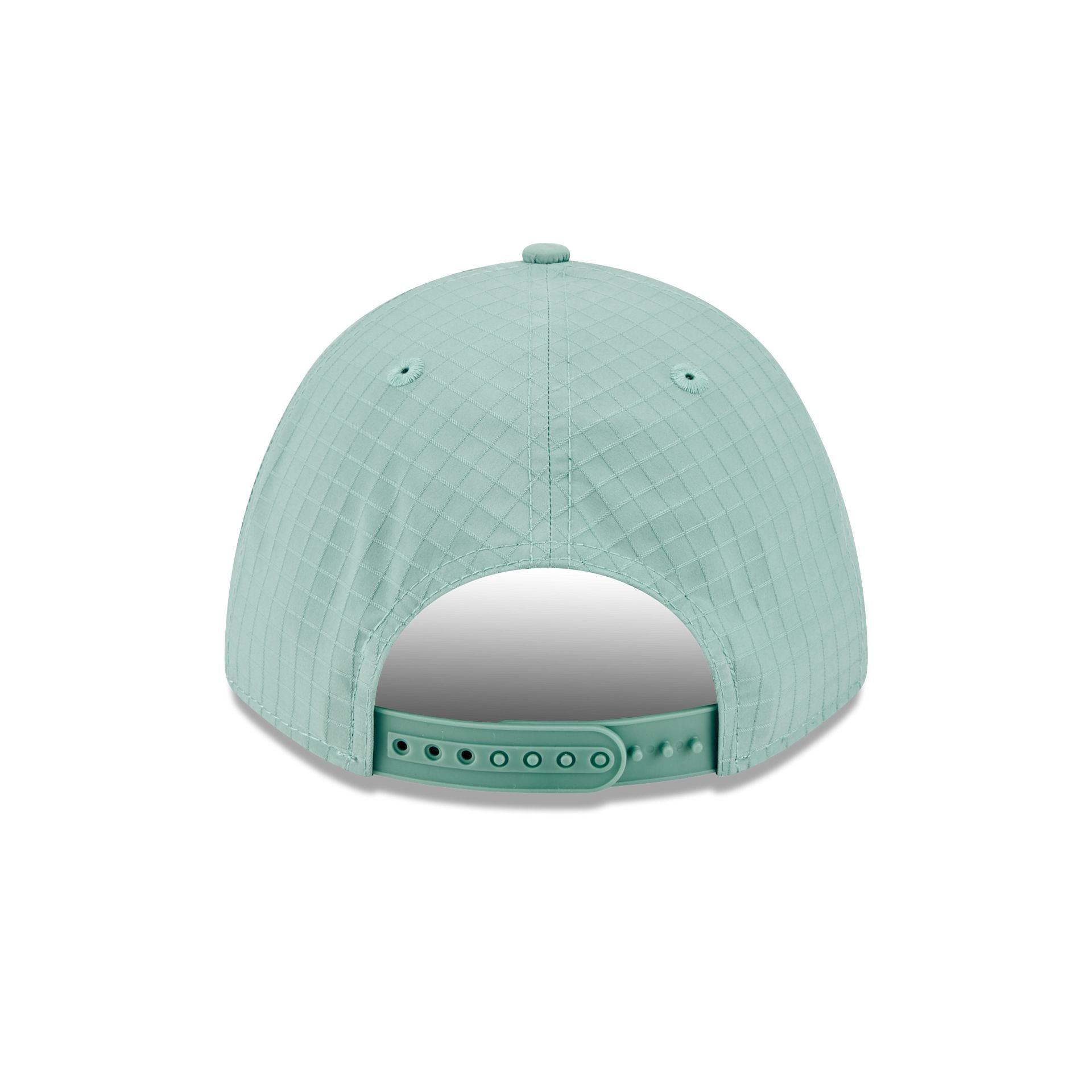 Los Angeles Dodgers Green Ripstop 9FORTY M-Crown A-Frame Snapback Hat Male Product Image