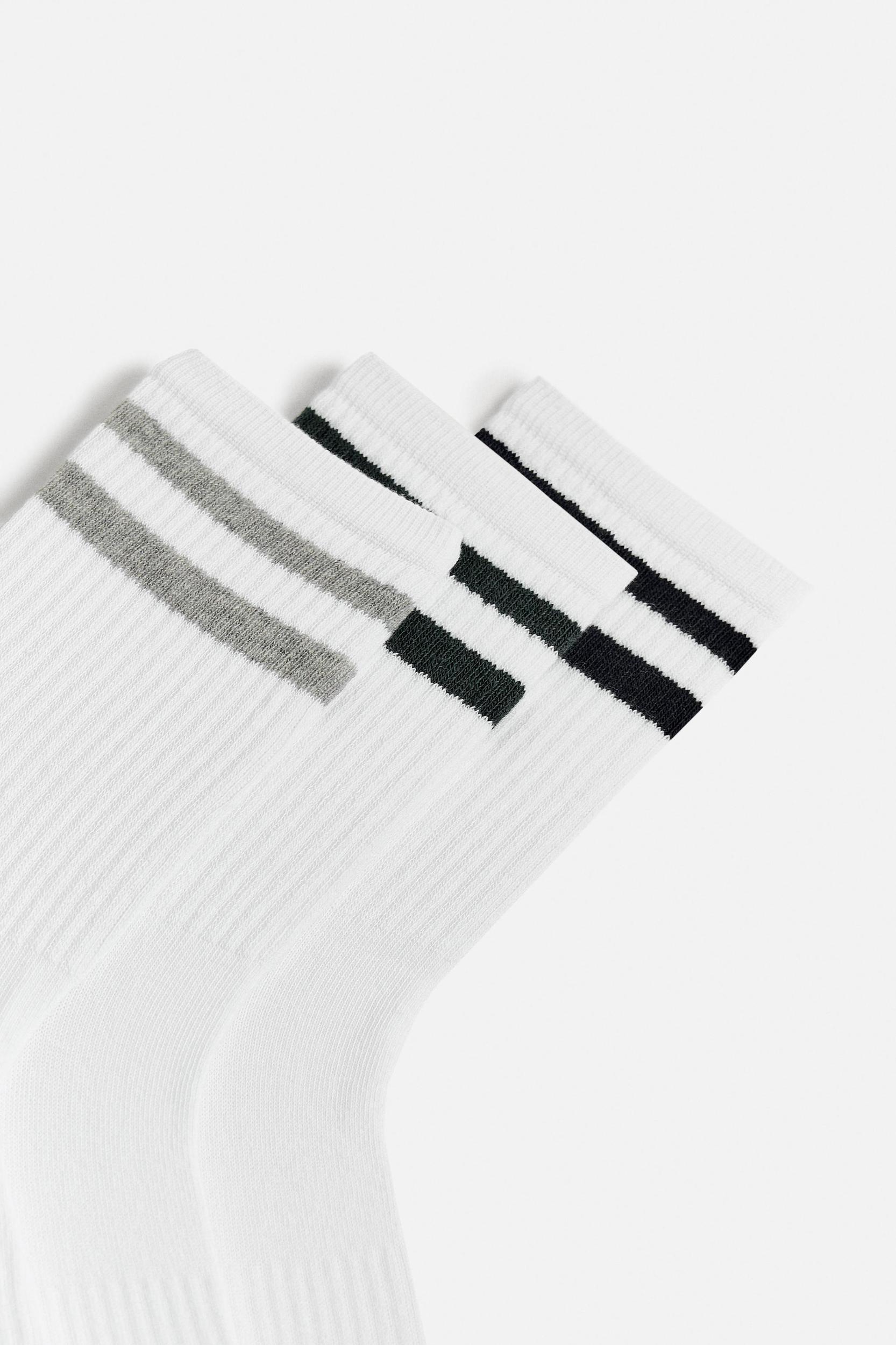 3-PACK OF STRIPED SOCKS Product Image