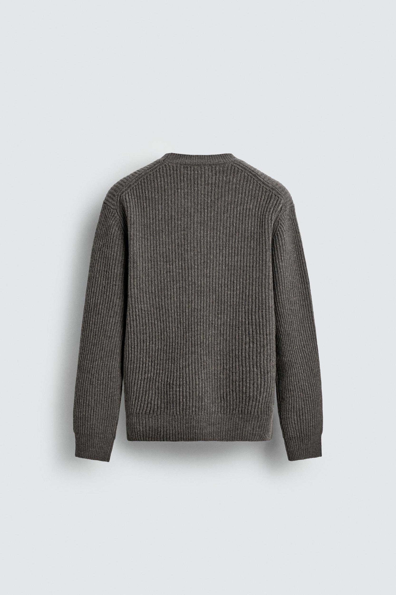 TEXTURED WOOL JUMPER Product Image