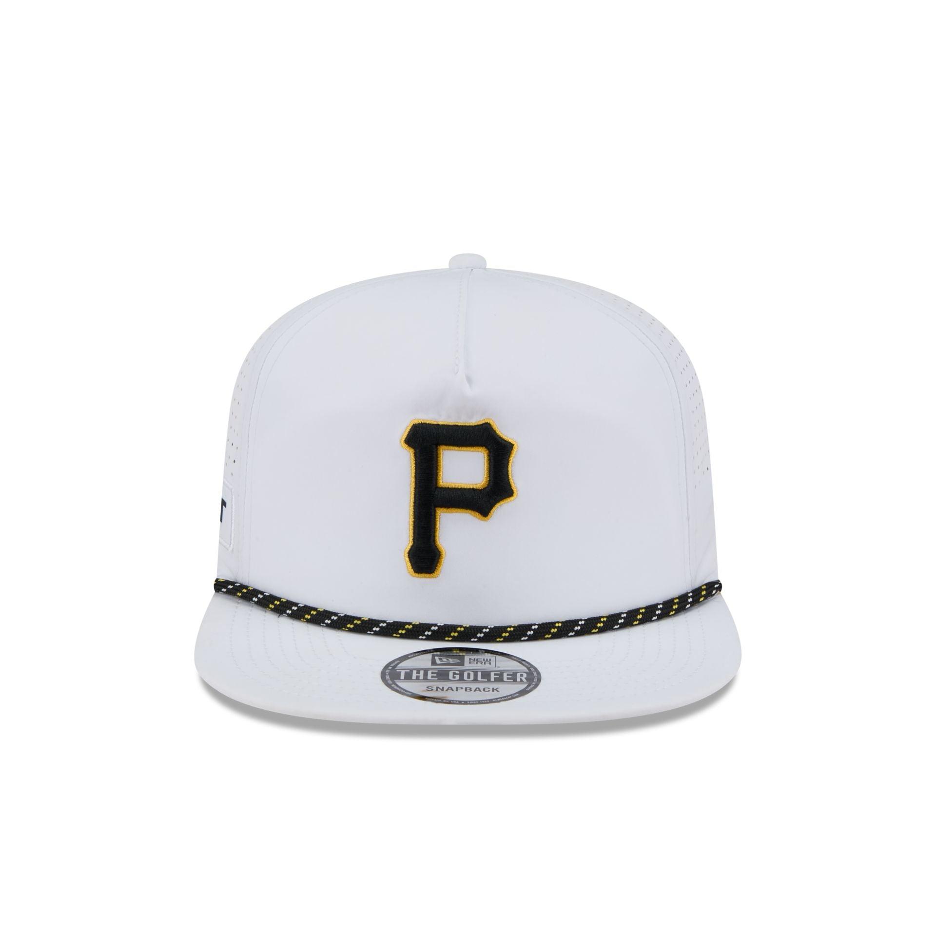 Pittsburgh Pirates Optic White Performance Rope Golfer Hat Male Product Image