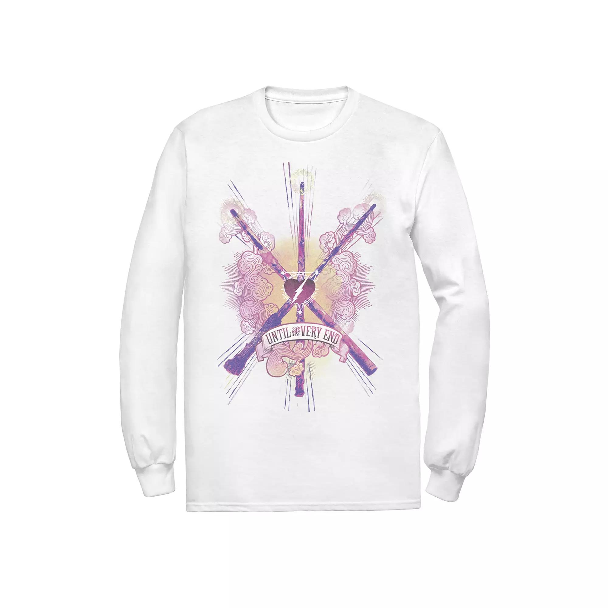 Men's Harry Potter Until The Very End Wands Tee,  Product Image