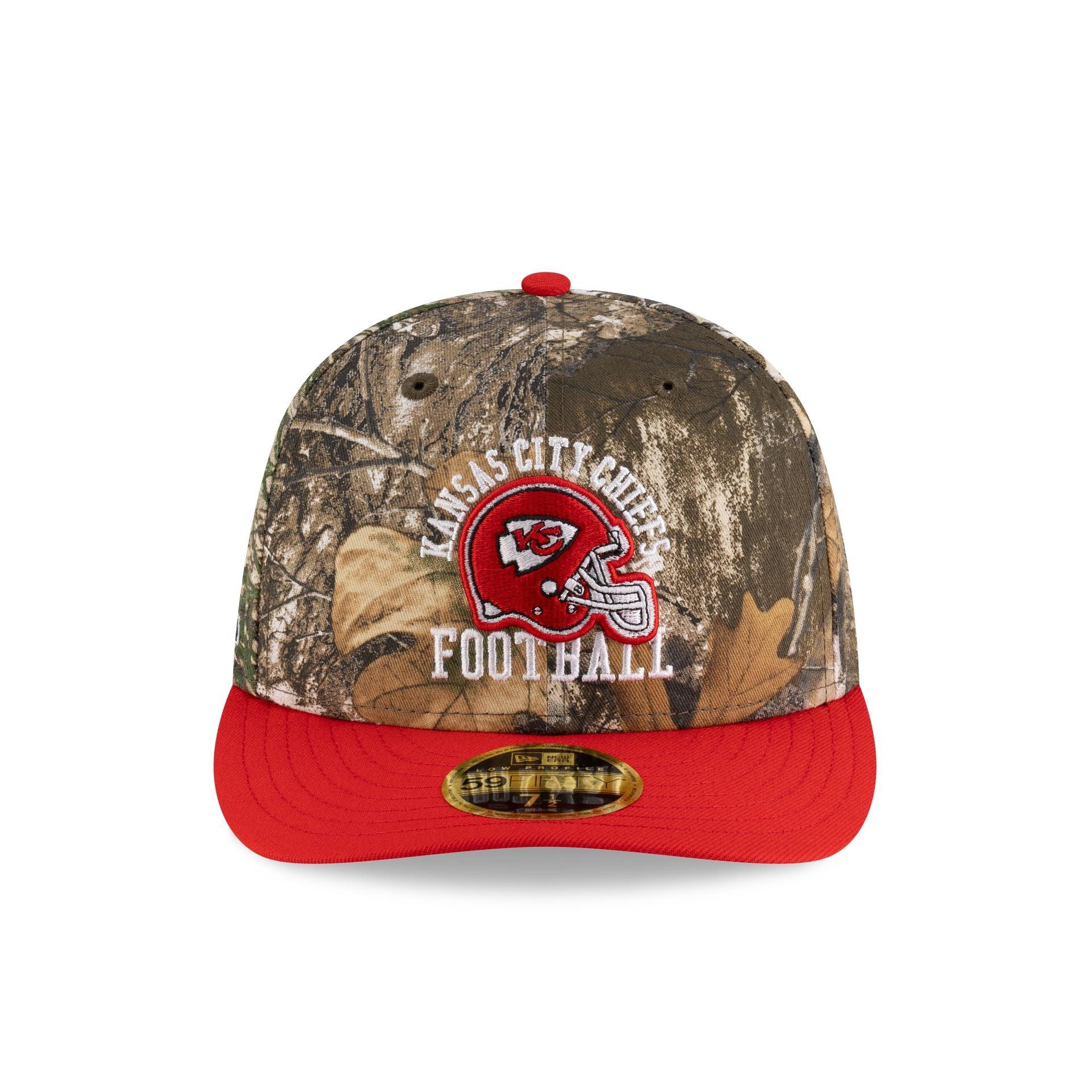 Just Caps Realtree Kansas City Chiefs Low Profile 59FIFTY Fitted Hat Male Product Image