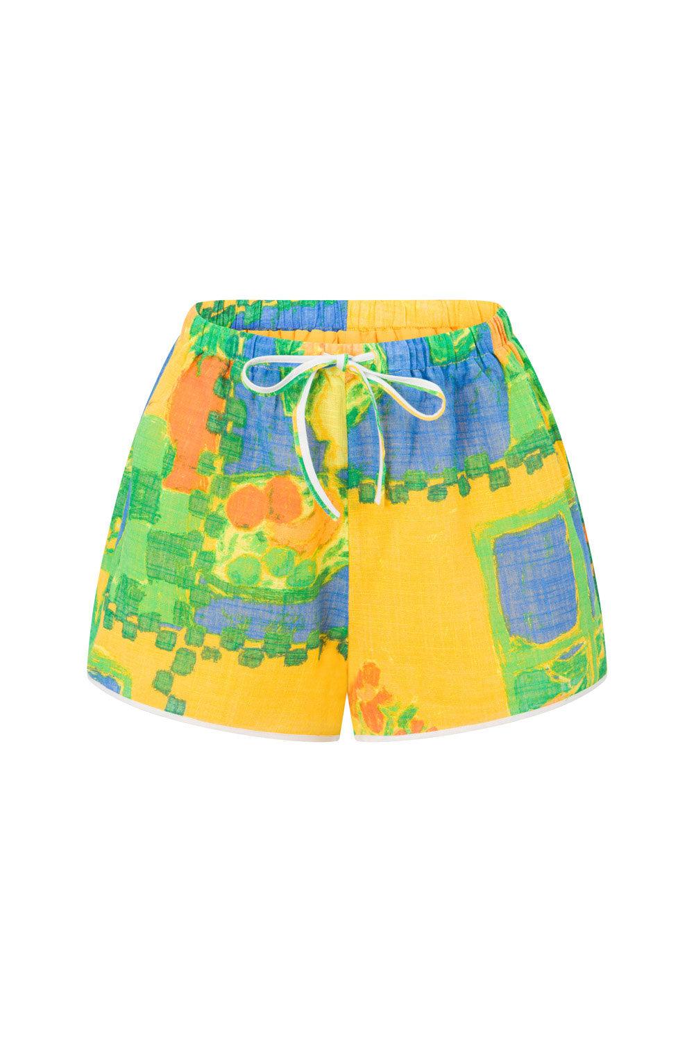Jetta Shorts - Morning Yellow Product Image
