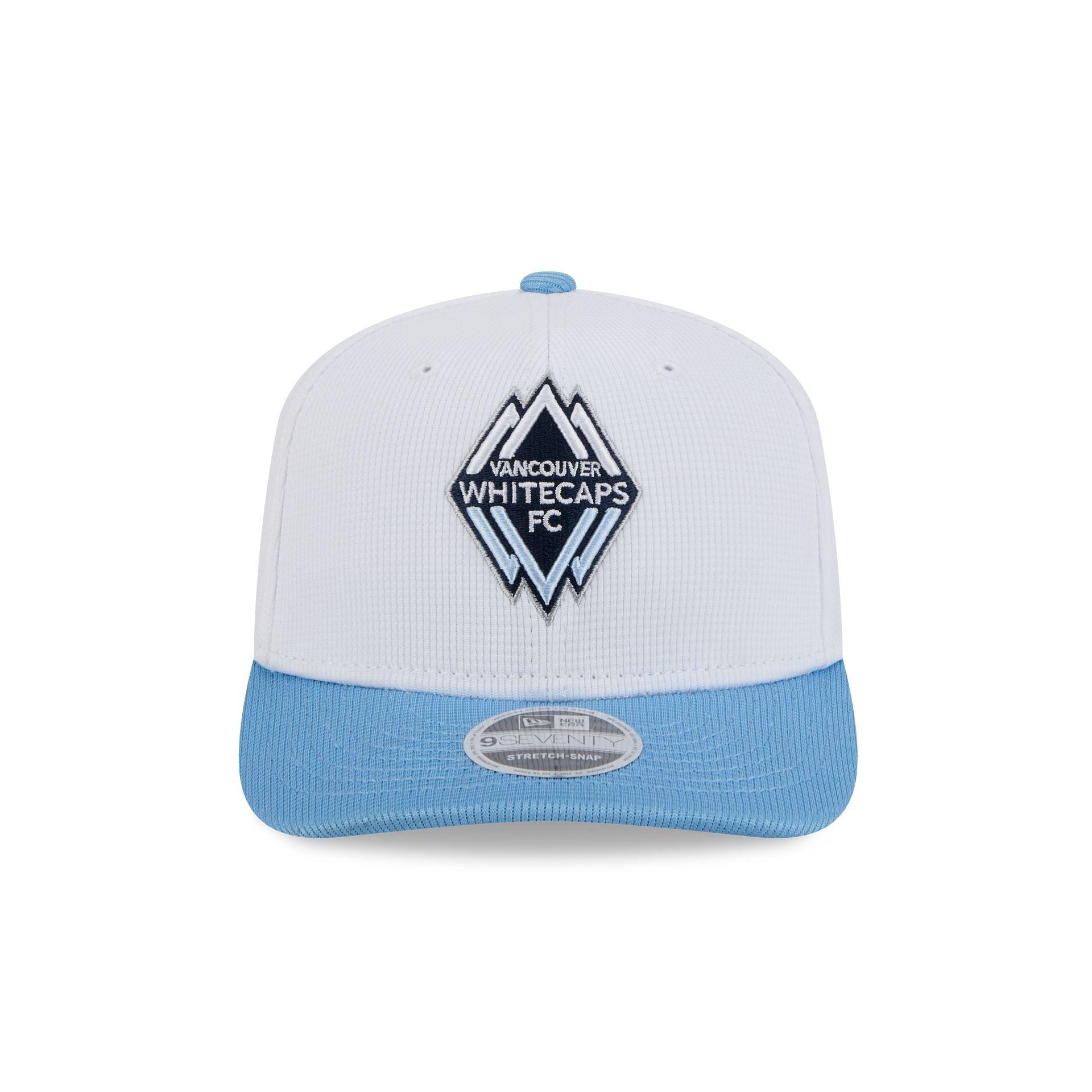 Vancouver White Caps FC 2025 Jersey Hook 9SEVENTY Stretch-Snap Hat Male Product Image