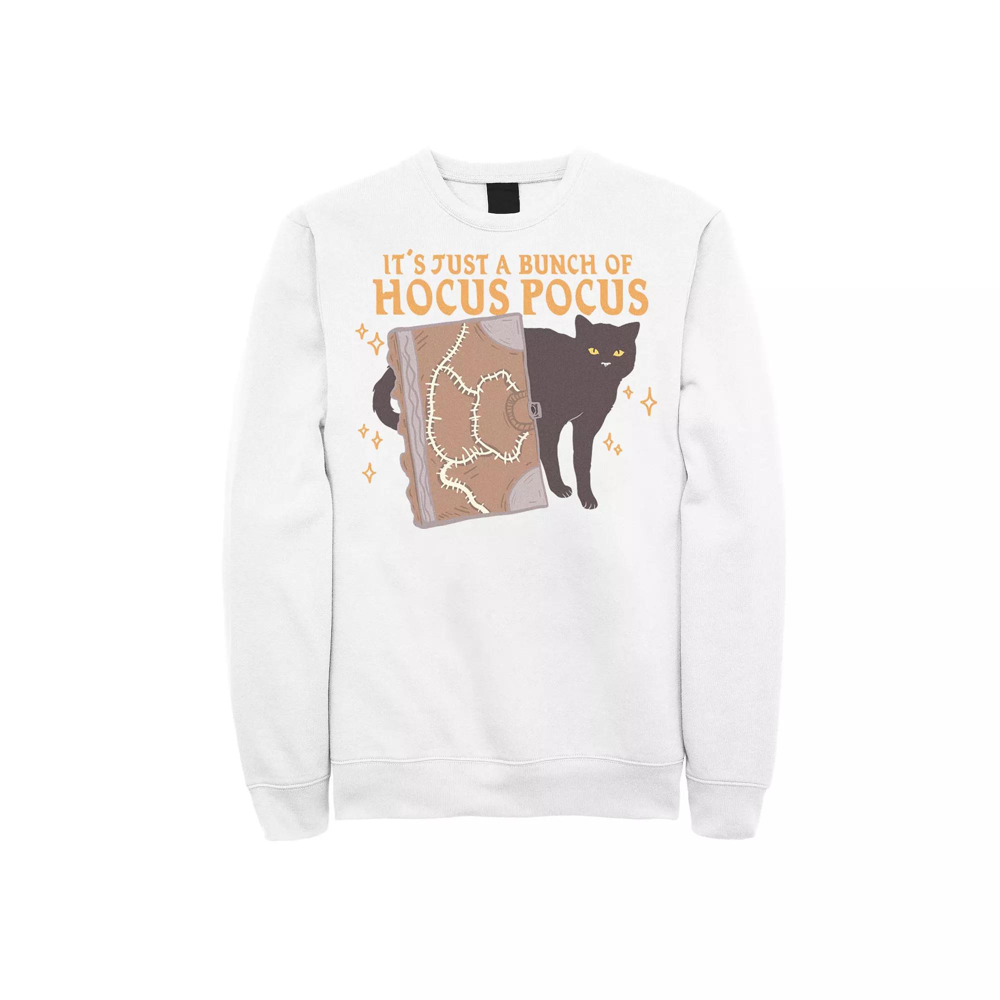 Men's Hocus Pocus Binx And Book Movie Quote Sweatshirt,  Product Image