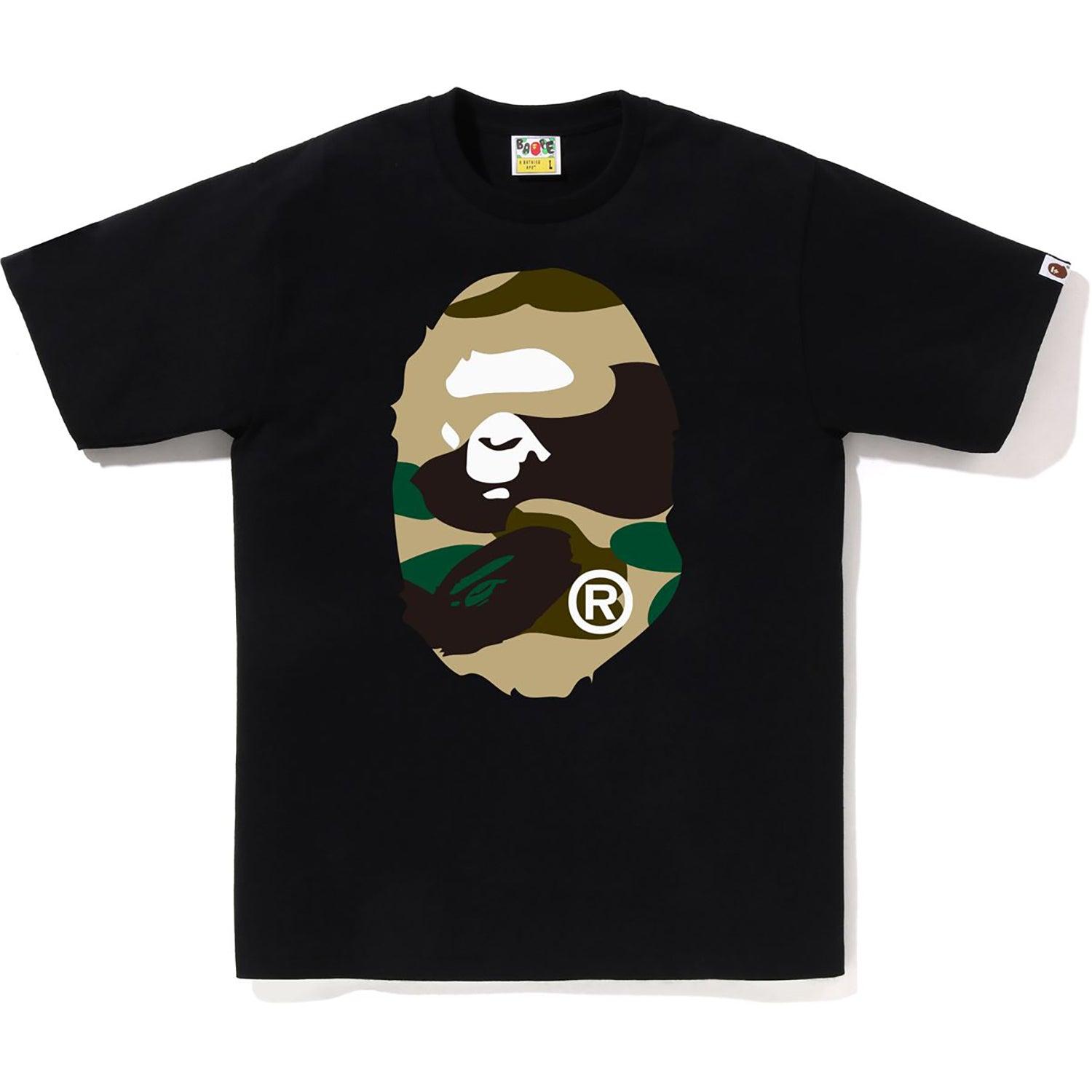 BAPE MENS GIANT 1ST CAMO BIG APE HEAD T-SHIRT Male Product Image