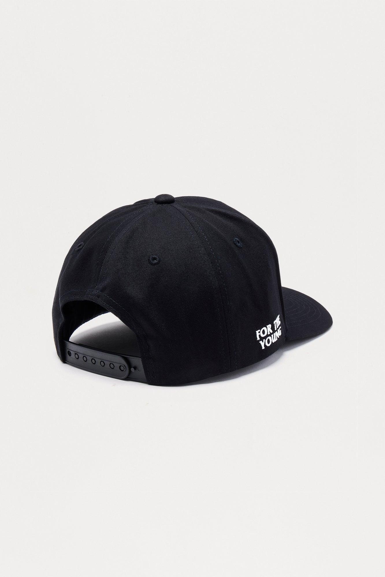 Creatives Structured Twill Snapback Hat - Black Male Product Image