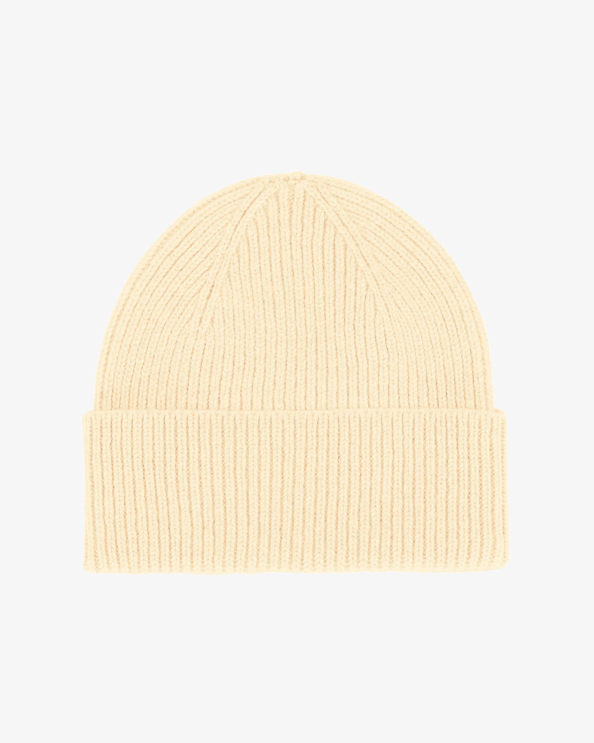 Merino Wool Beanie - Soft Yellow Product Image