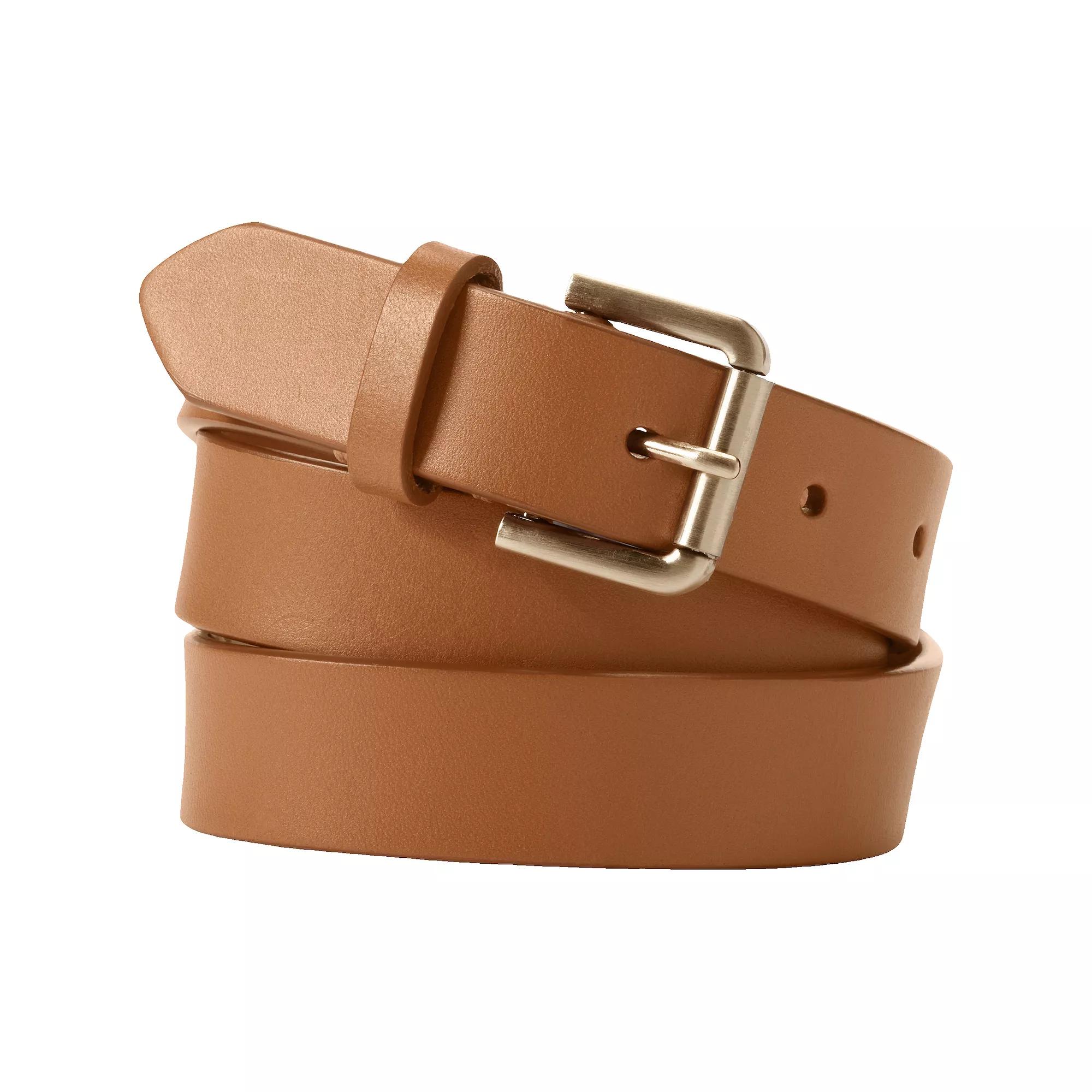 Women's Lands' End Classic Leather Belt,  Product Image