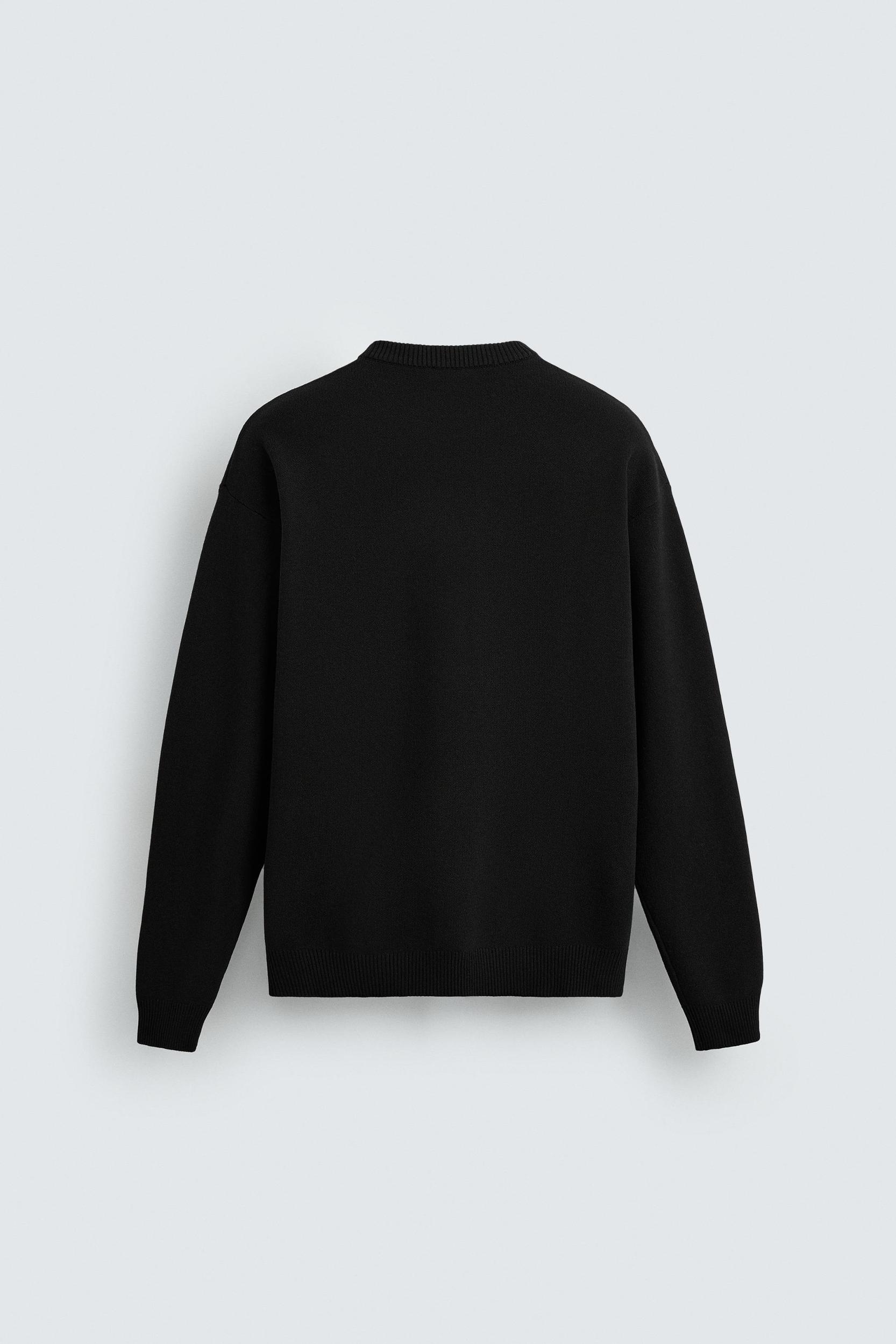 SOFT TEXTURED KNIT SWEATER Product Image