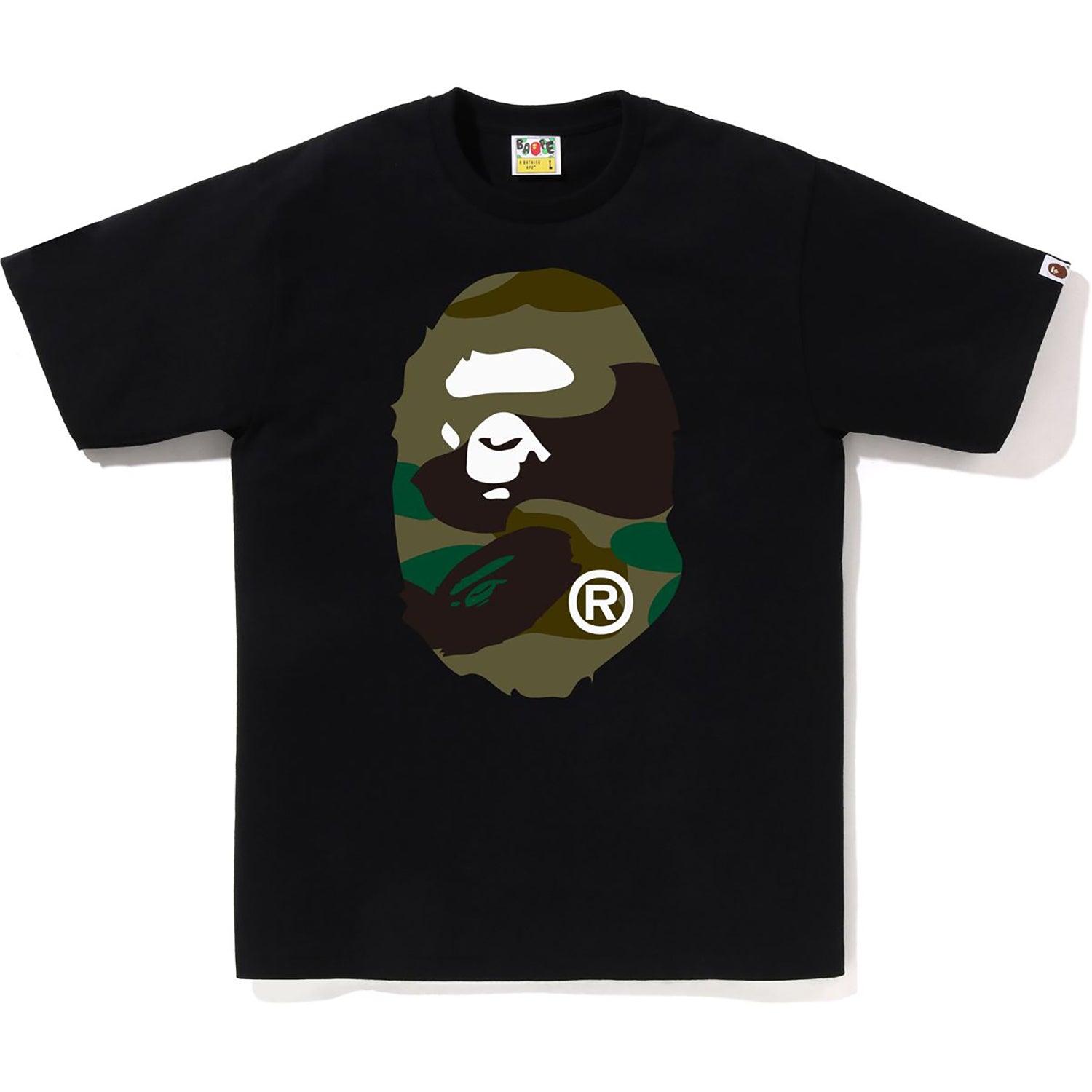 BAPE MENS GIANT 1ST CAMO BIG APE HEAD T-SHIRT Male Product Image