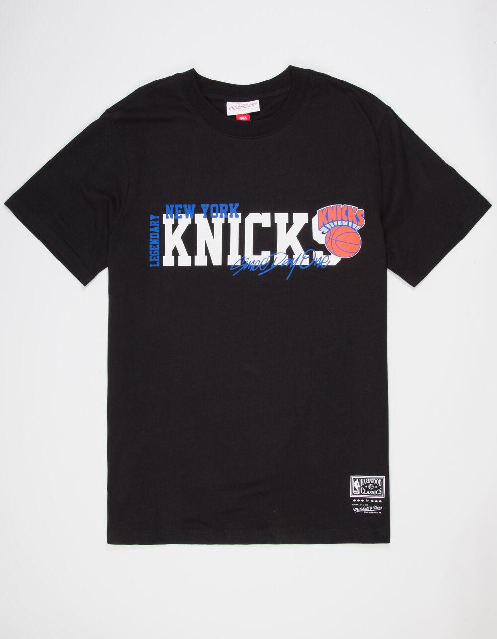 MITCHELL & NESS New York Knicks Home Team Mens Tee - BLACK Product Image