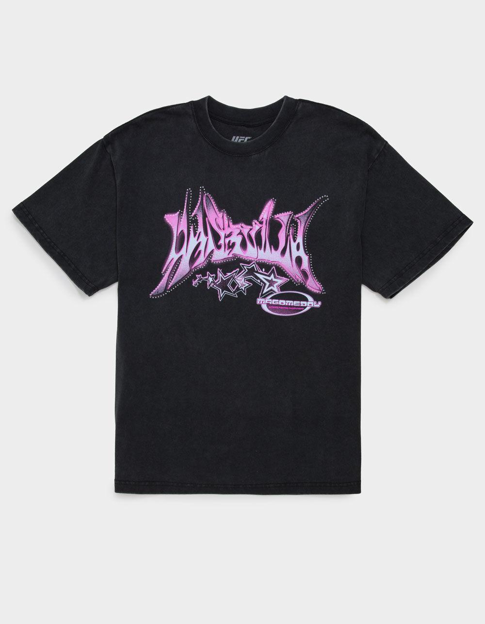 UFC Hasbulla Cyber Mens Boxy Tee - WASHED BLACK Product Image