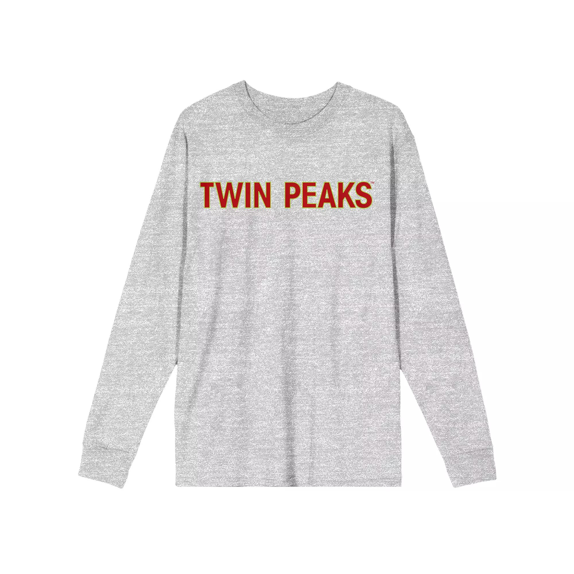 Men's Twin Peaks 1990 Logo Long Sleeve,  Product Image