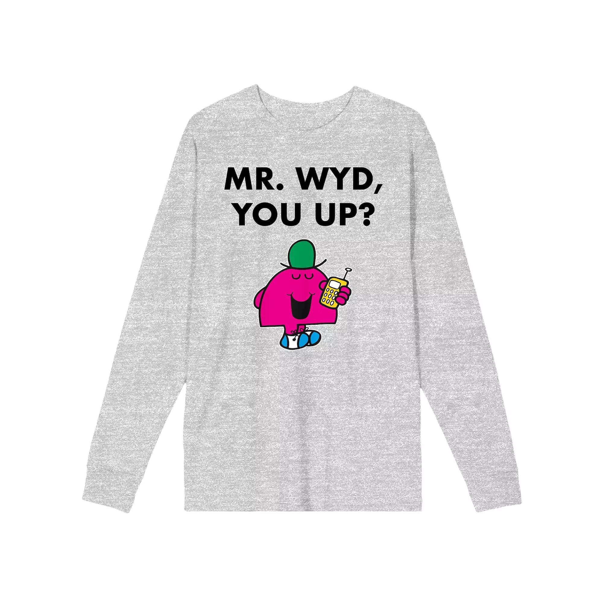 Men's Mr. Men And Little Miss Meme Graphic Tee,  Product Image
