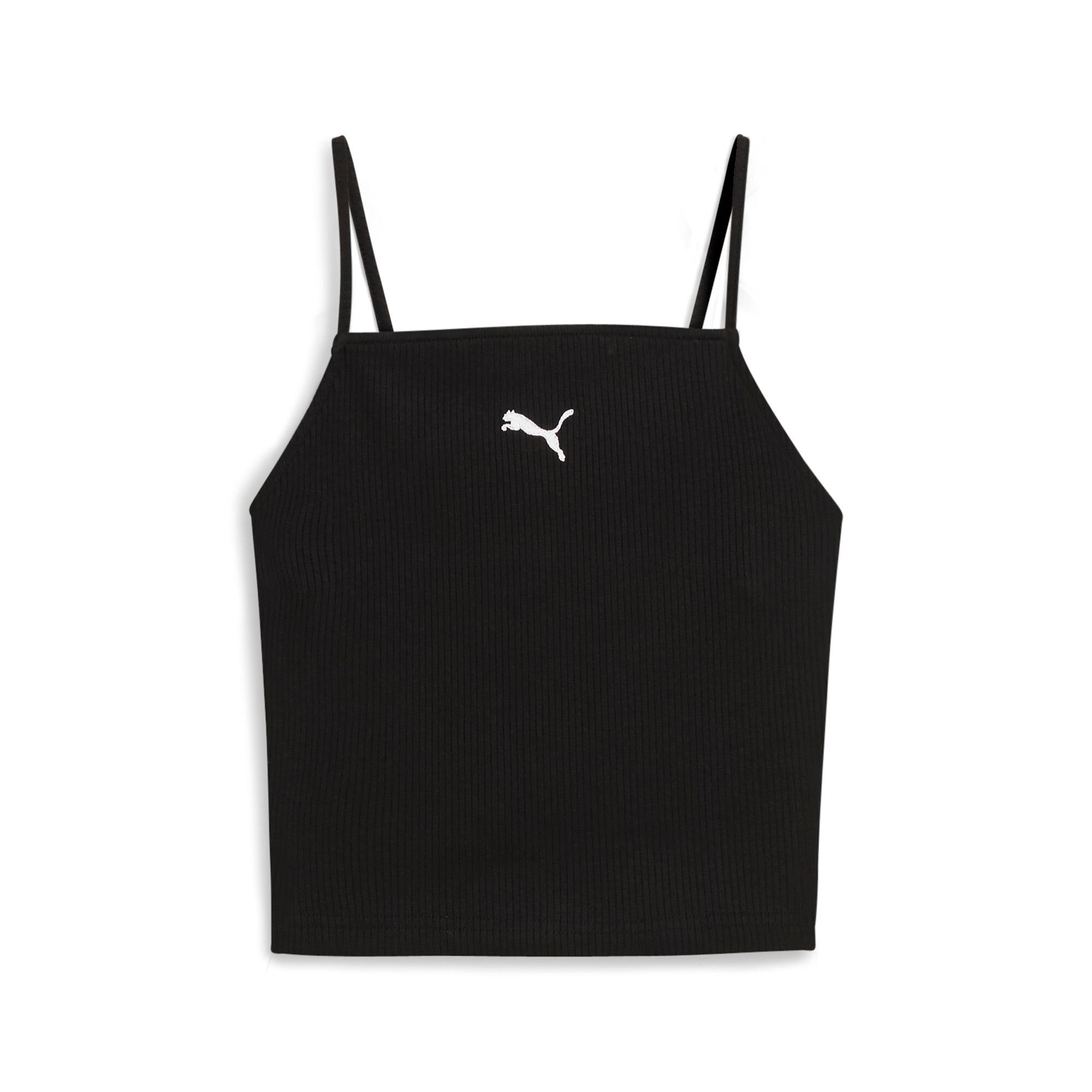 PUMA Wardrobe Essentials Women's Ribbed Tank Top Product Image