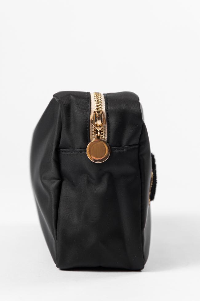 Black "Makeup" Travel Pouch FINAL SALE Product Image