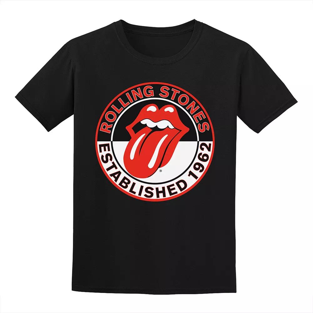 Men's Rolling Stones Tee, Size: Large, Black Product Image