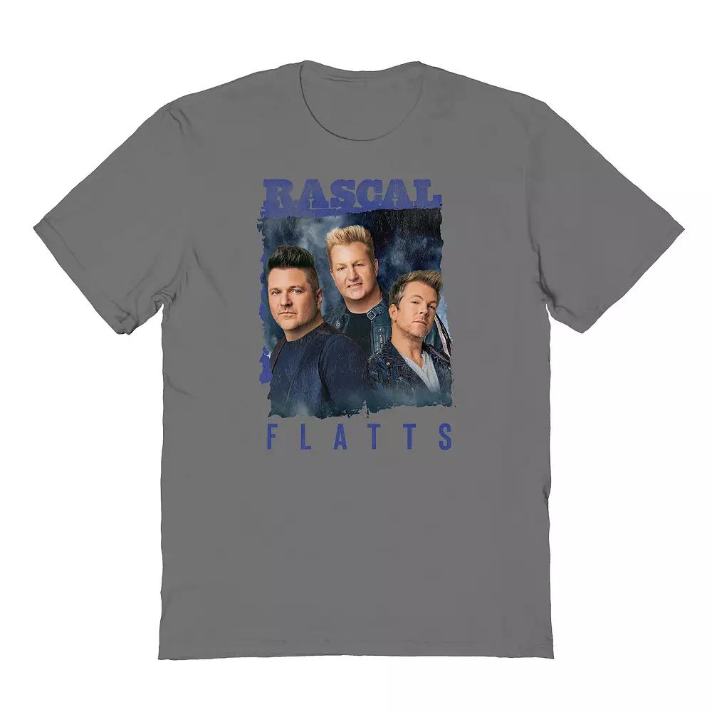 Men's Rascal Flatts Graphic Tee, Size: XL, Grey Product Image