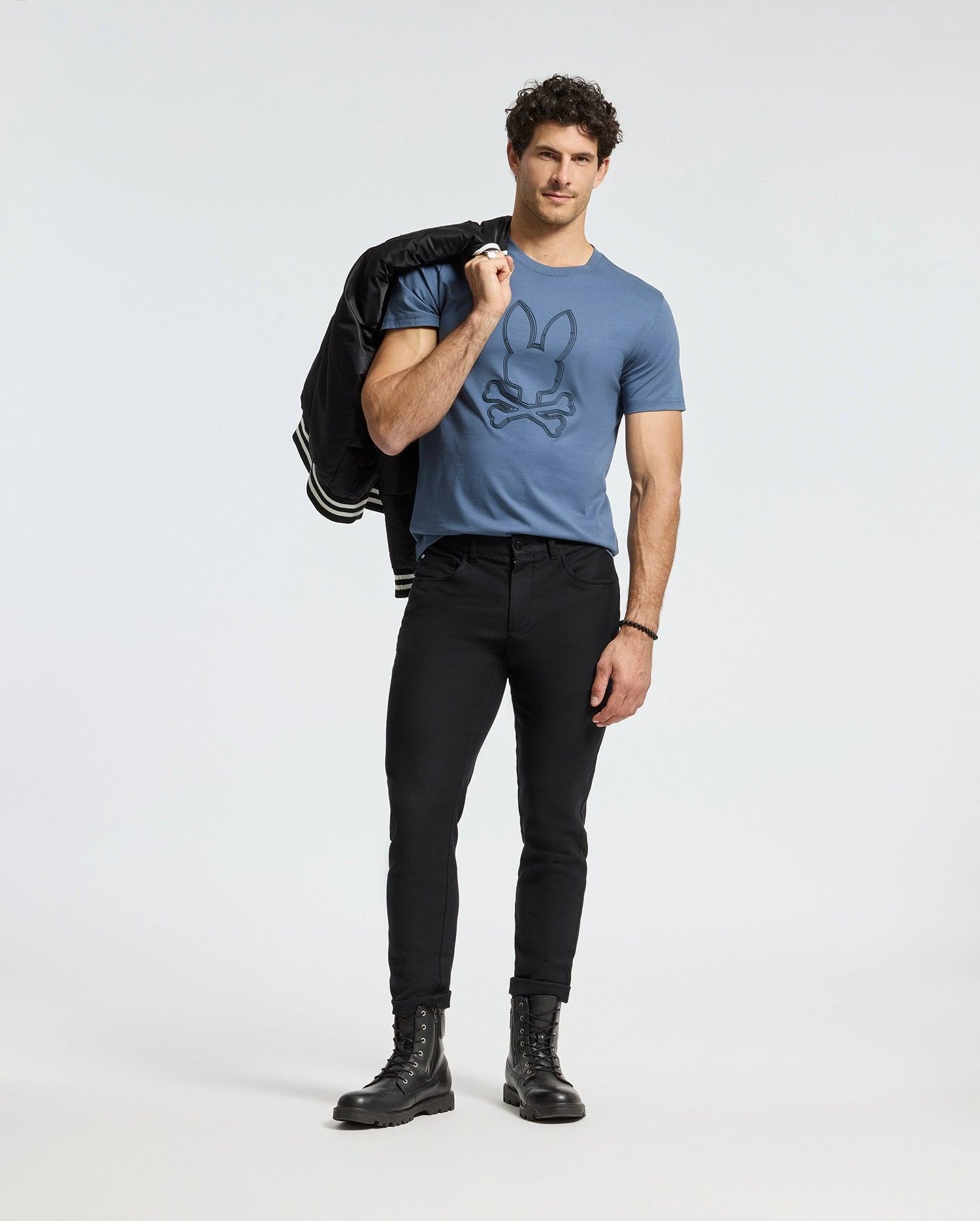 MENS MONARC FRONT BUNNY GRAPHIC TEE - B6U211E200 Male Product Image