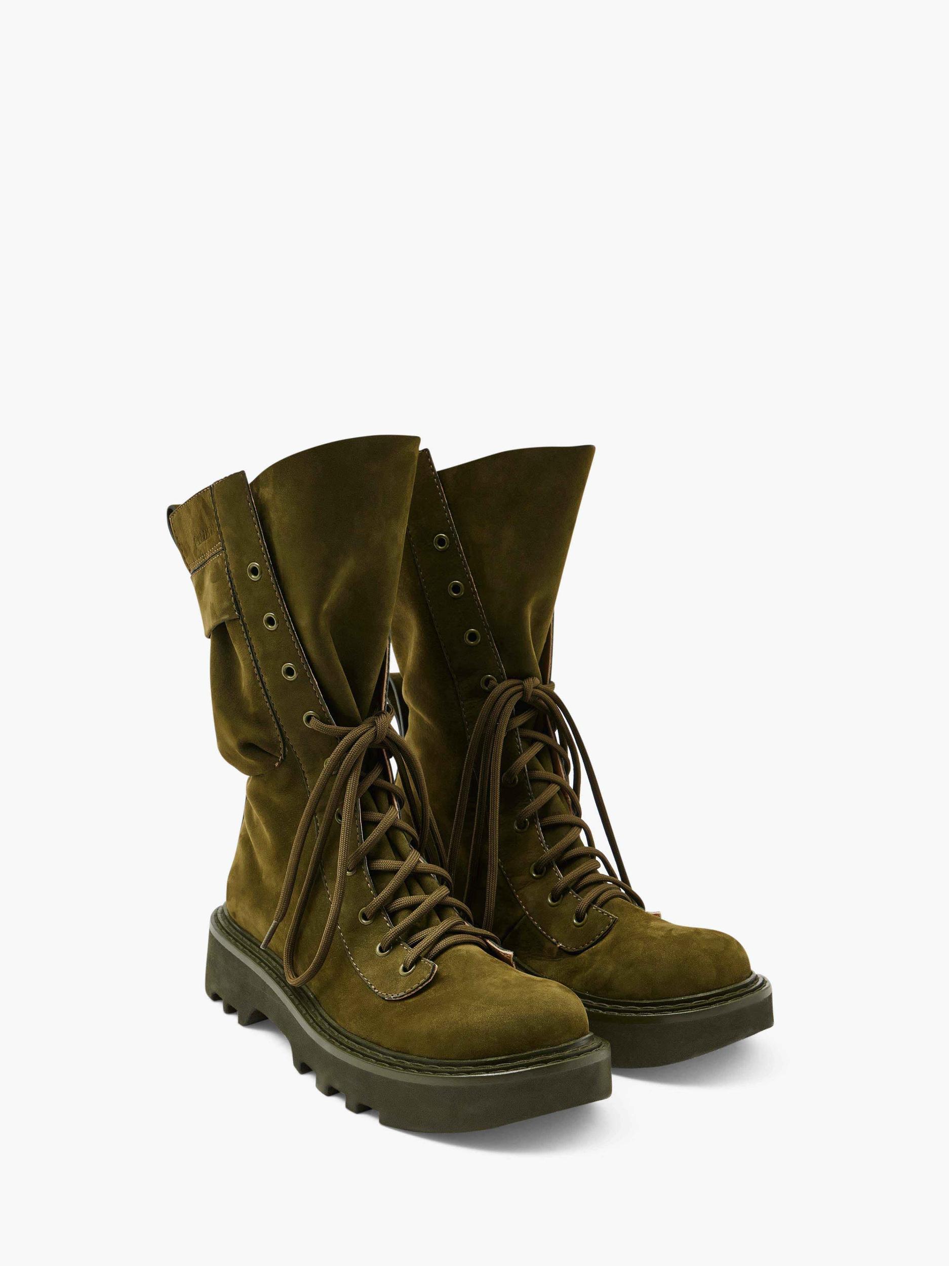 COMBAT LEATHER BOOTS Product Image
