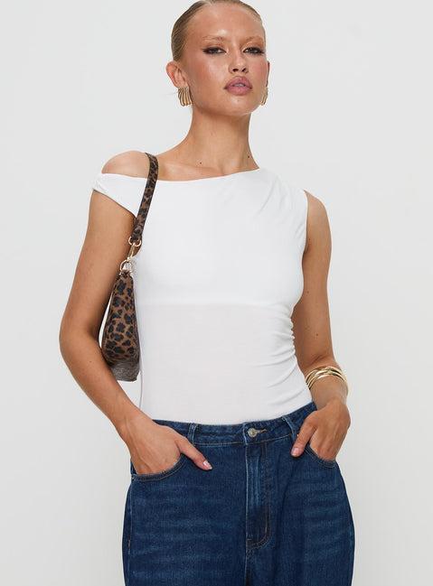 Miyako Bodysuit White Product Image