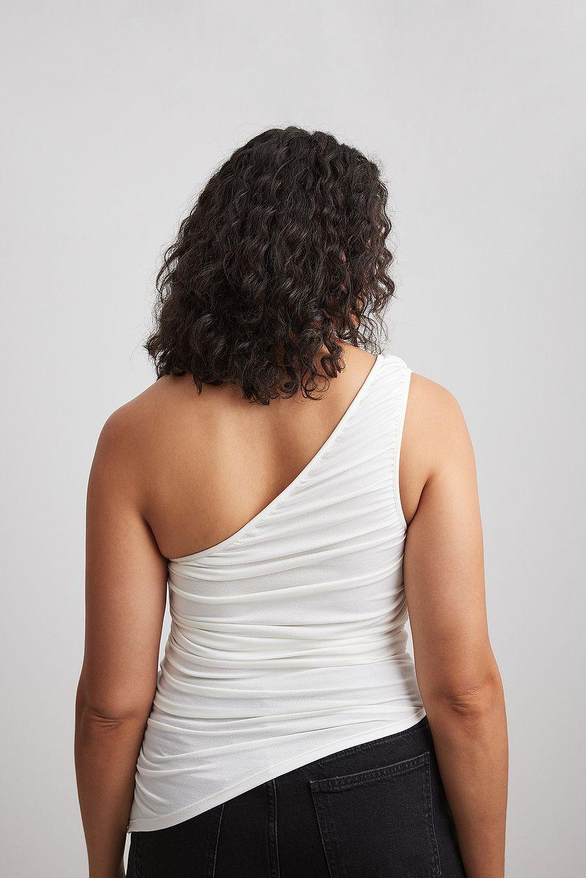 Asymmetric Side Jersey Top Product Image