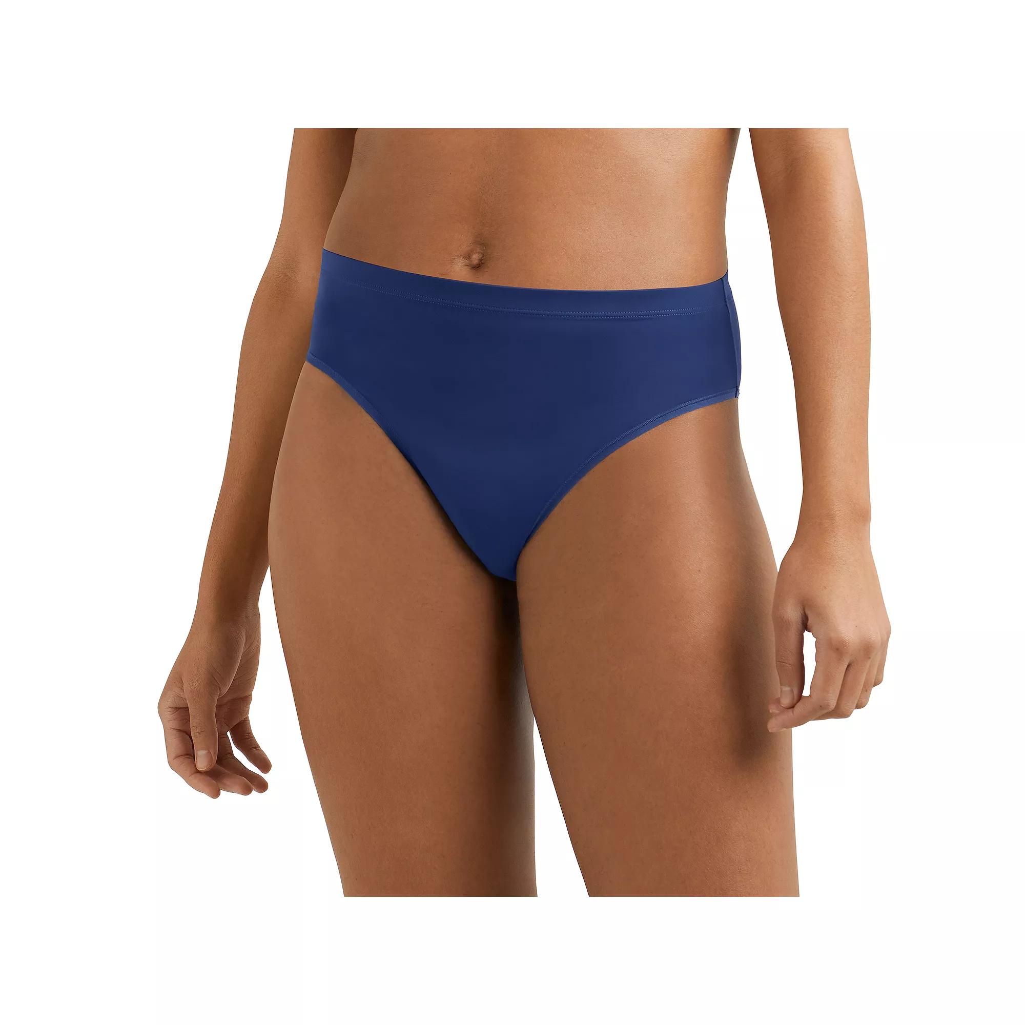 Women's Maidenform® Barely There Invisible Look Hi Leg Panty DMBTHB, Size: 6, Blue Eclipse Product Image