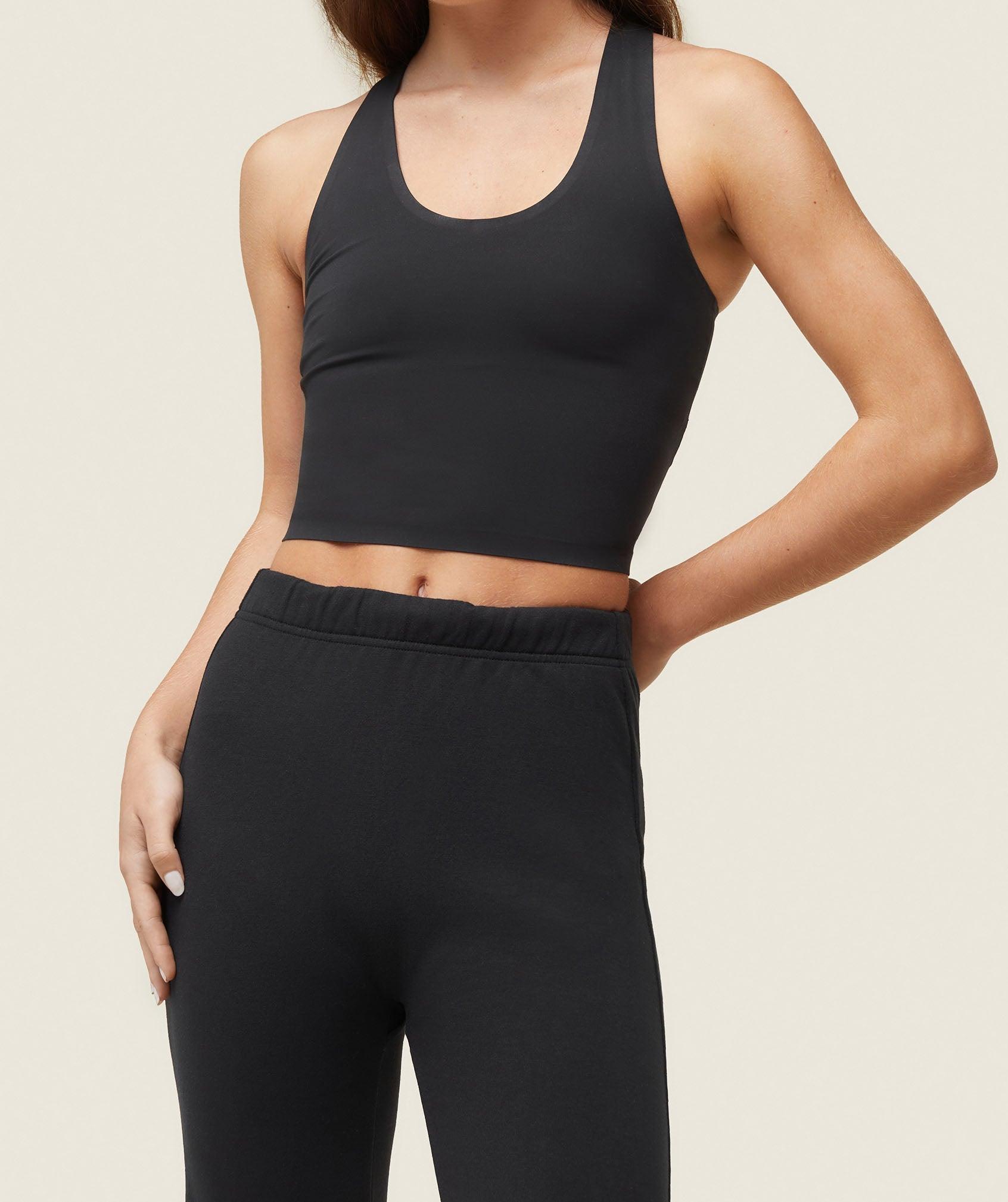 everywear Lightweight Fitted Flared Sweatpants Product Image