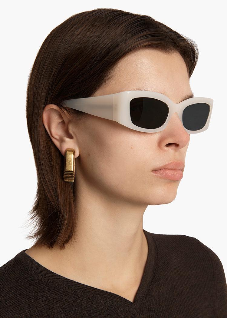 KHAITE x Oliver Peoples 1993C in Ecru and Grey Product Image