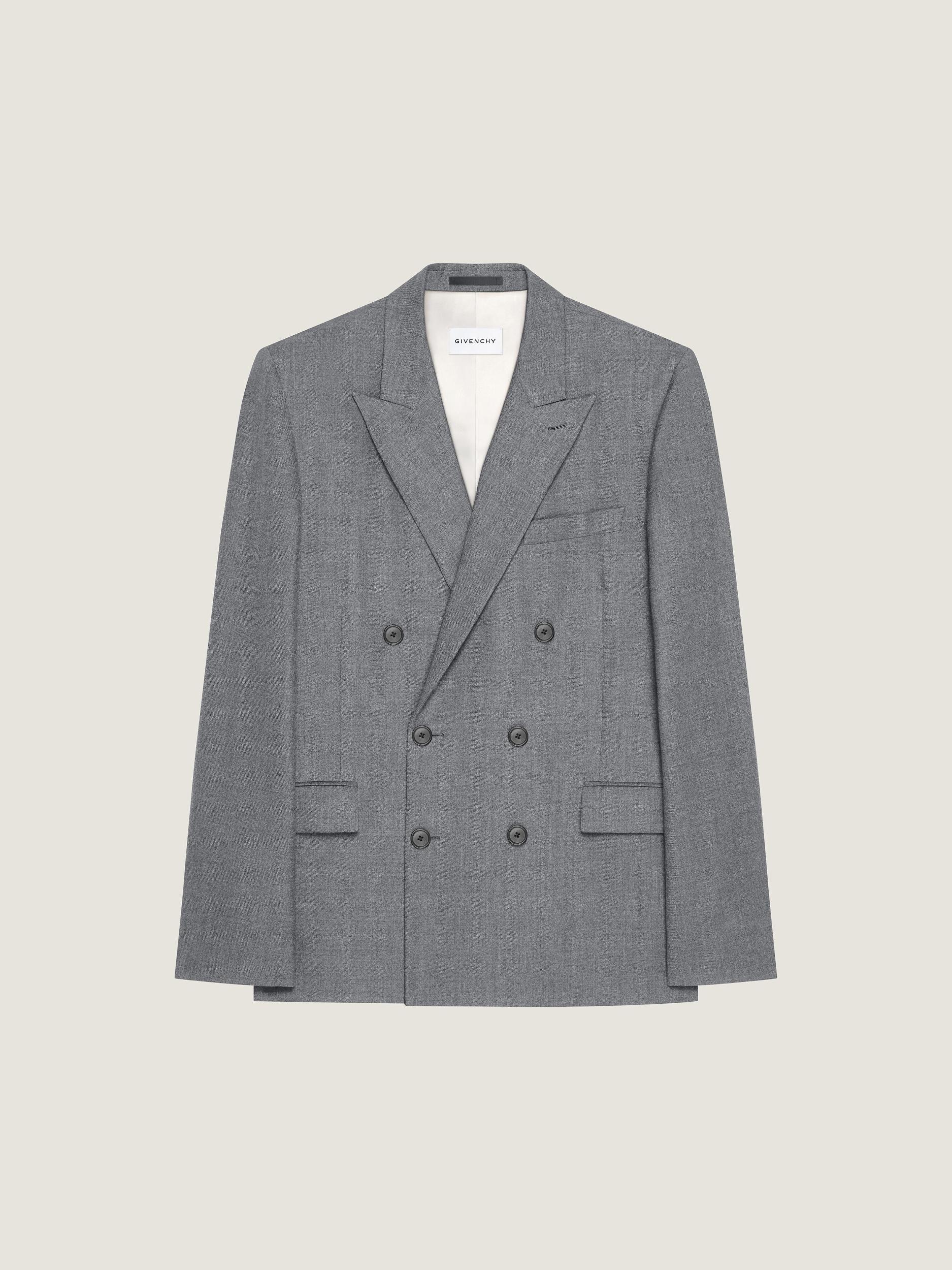 Straight leg tailored trousers in flannel Product Image