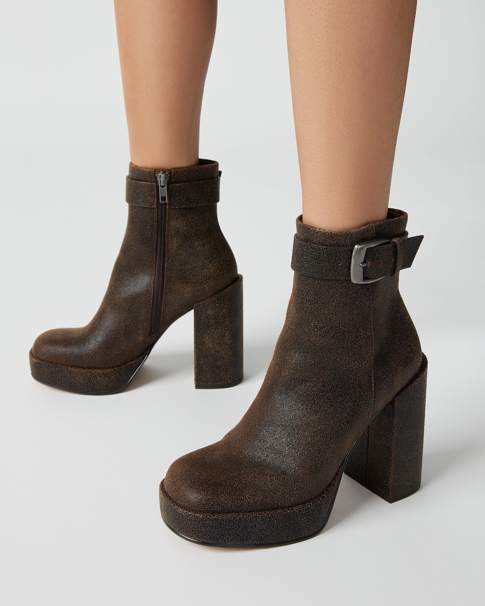 ZIVA BROWN SUEDE - SM REBOOTED Female Product Image