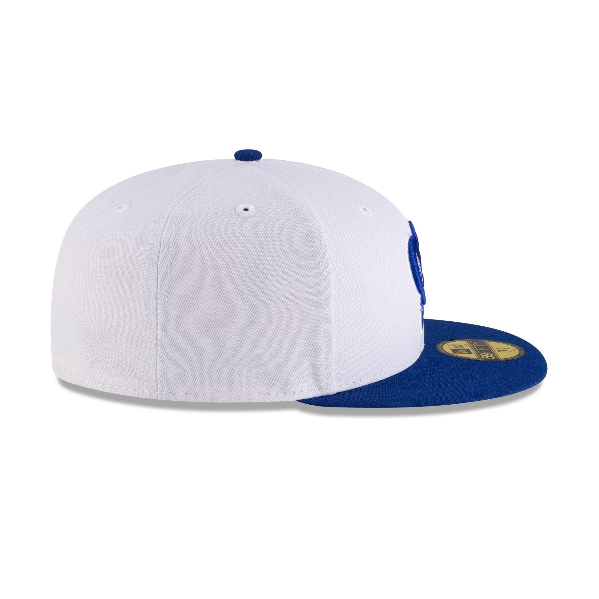 Duke Blue Devils White Royal 59FIFTY Fitted Male Product Image
