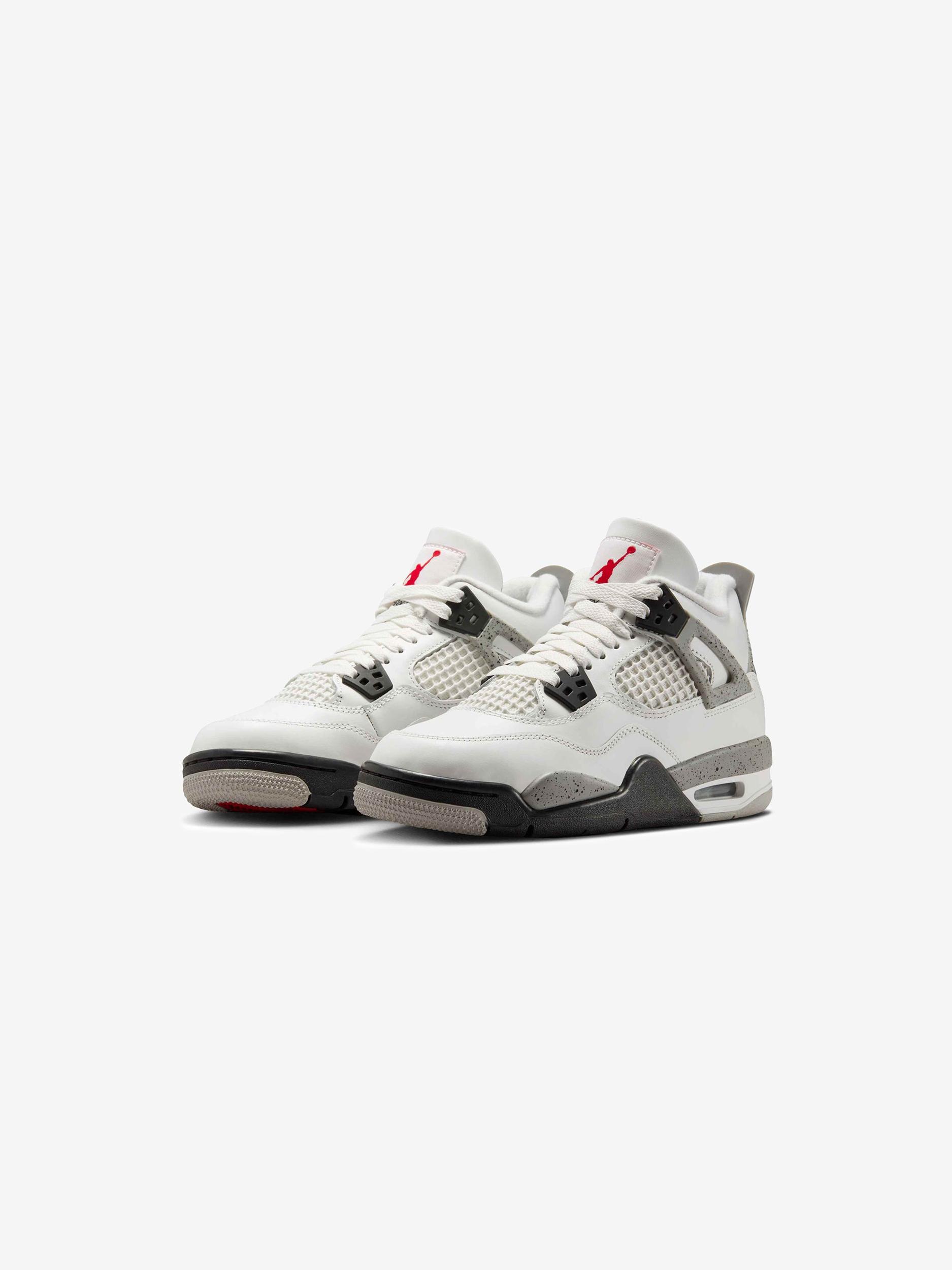 Air Jordan 4 Retro GS "White Cement" Product Image