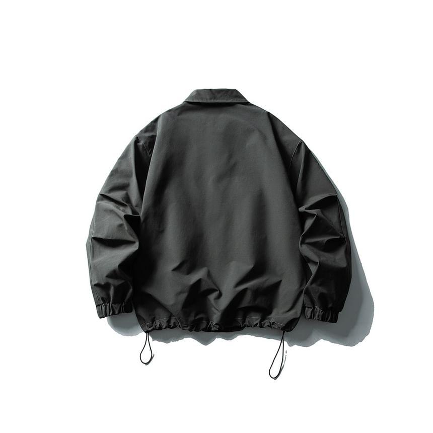 Stitched Overfit Polo Jacket Product Image