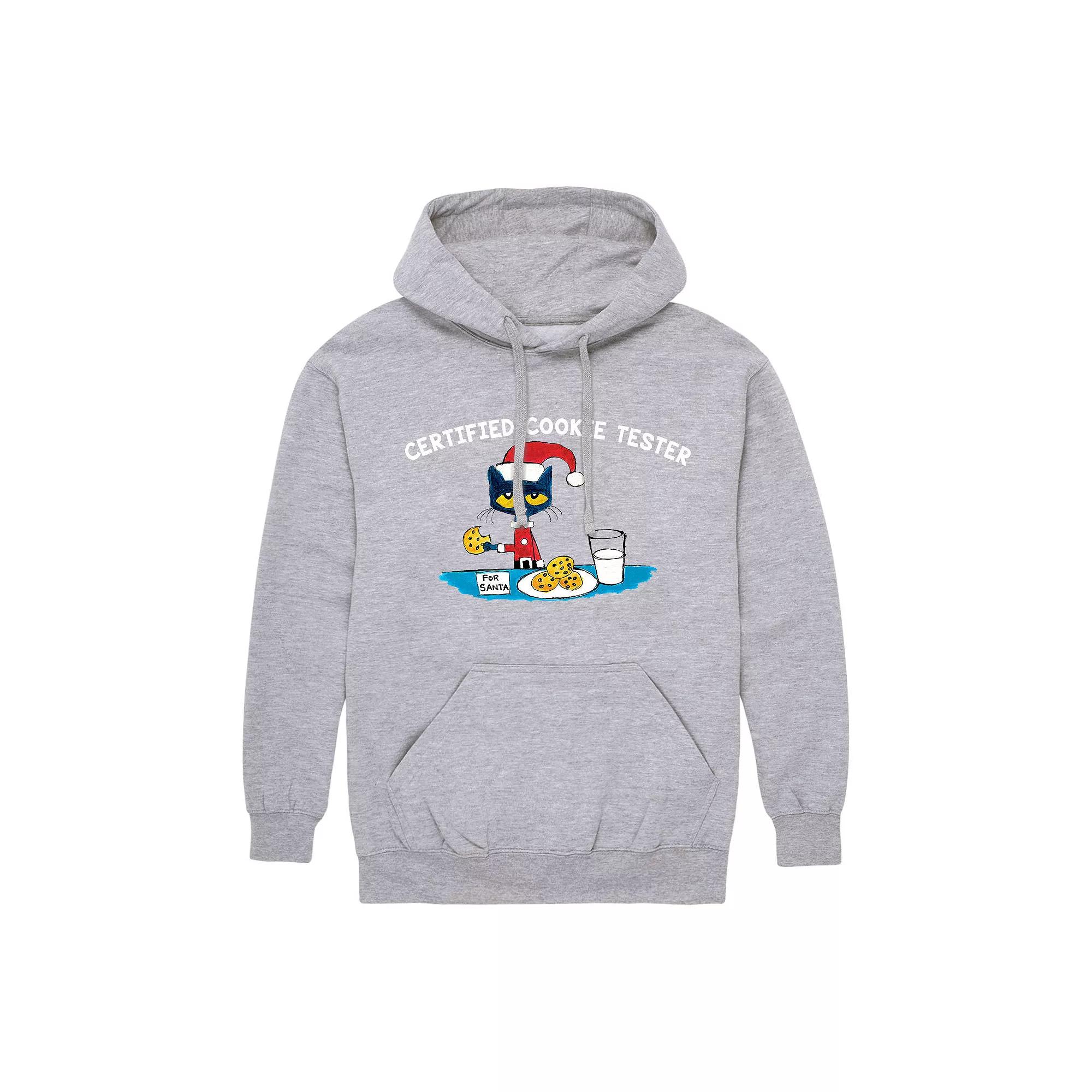 Men's Pete The Cat Ciookie Tester Hoodie,  Product Image