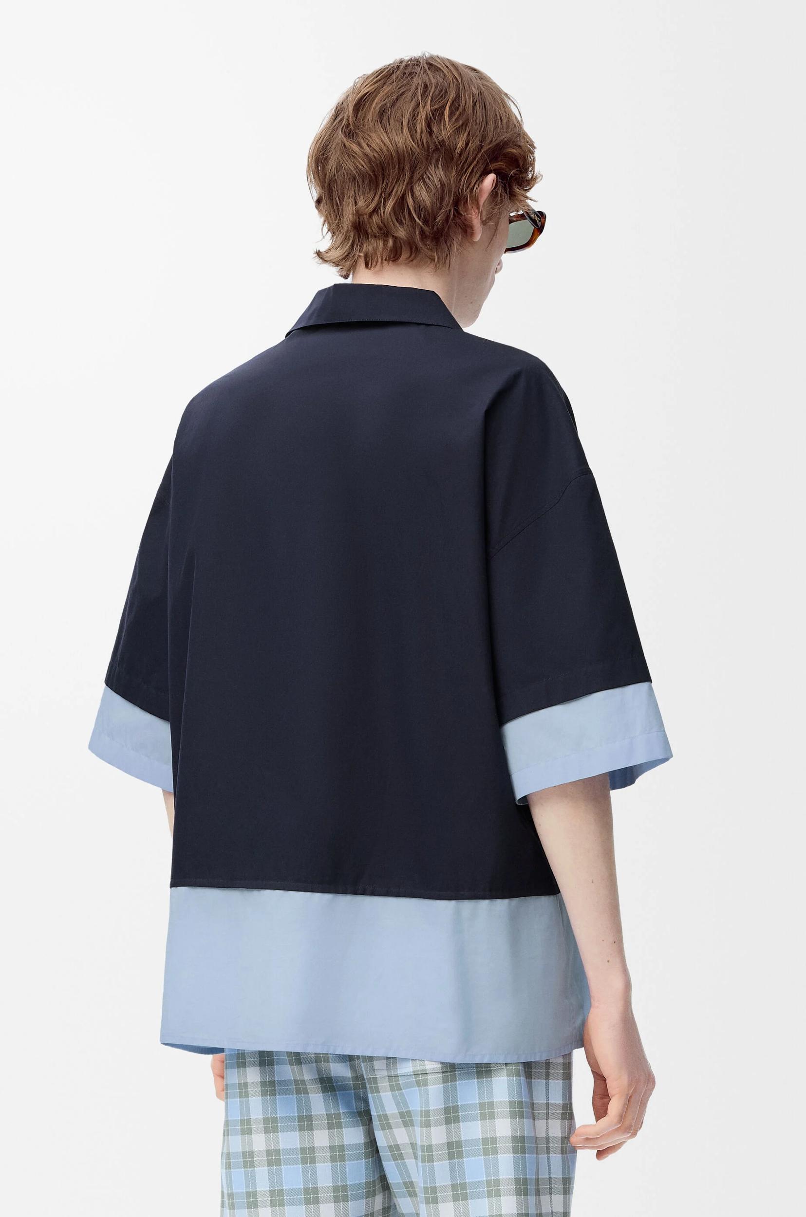 Short sleeve shirt in cotton Product Image