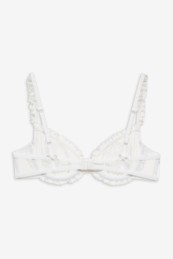 Eloise Underwire Bra — White Product Image