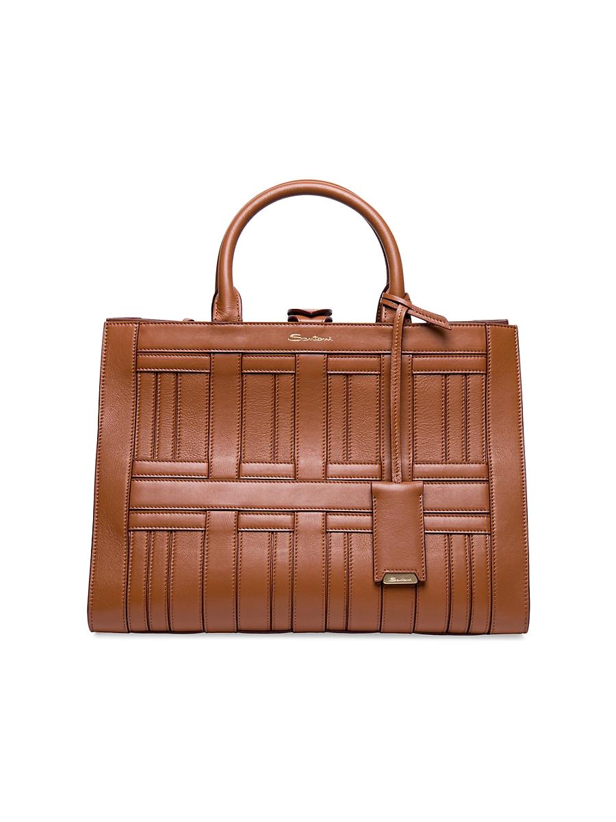 Womens Beyond Leather Shopper Tote Bag Product Image