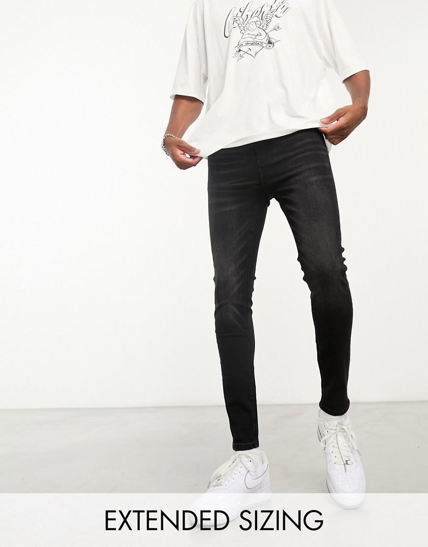 ASOS DESIGN spray on jeans with power stretch Product Image