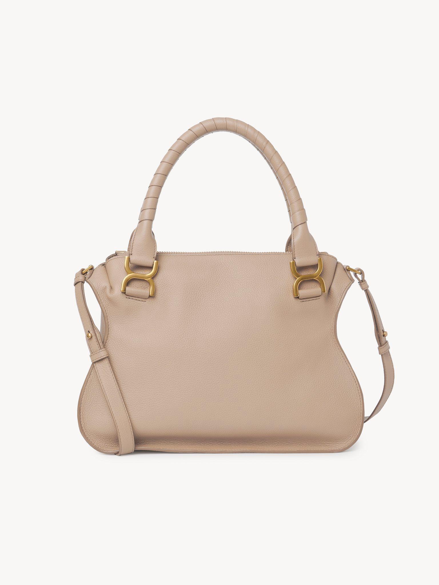 Small Marcie bag in grained leather Product Image