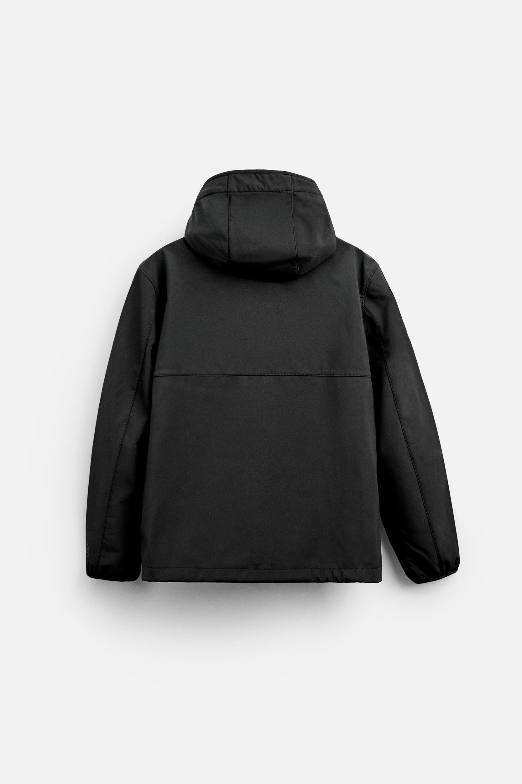 HOODED TECHNICAL JACKET Product Image