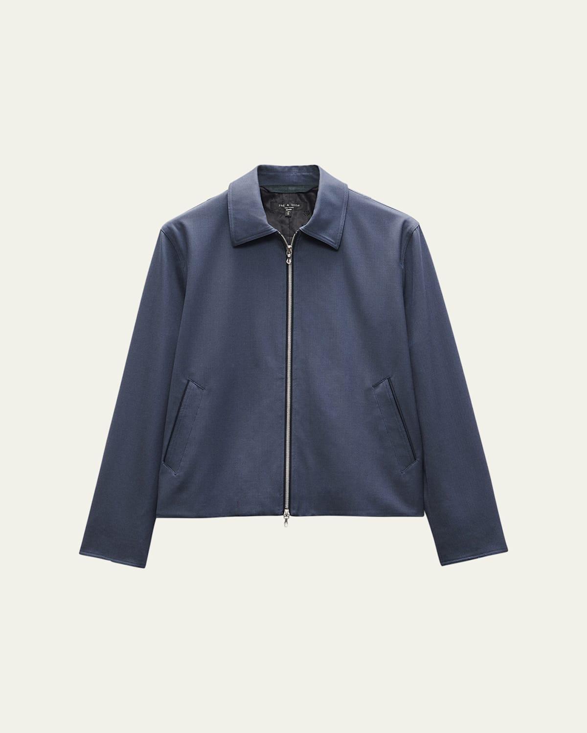 Mens Melrose Wool-Blend Twill Jacket Product Image