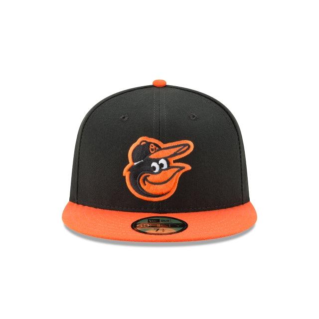 Baltimore Orioles Authentic Collection Road 59FIFTY Fitted Hat Male Product Image