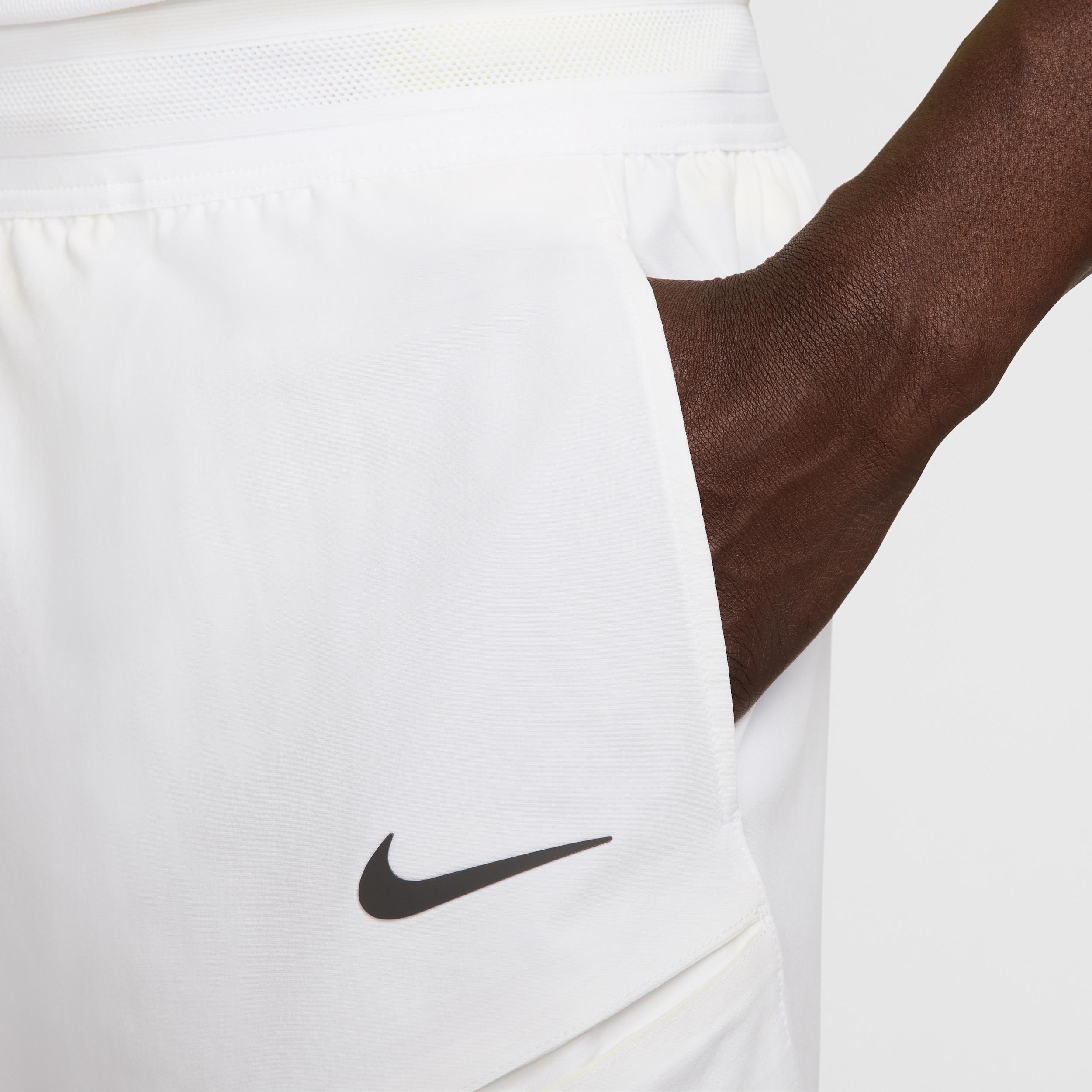 Nike Mens Court Slam Dri-FIT Tennis Shorts | FZ6947-100 Product Image