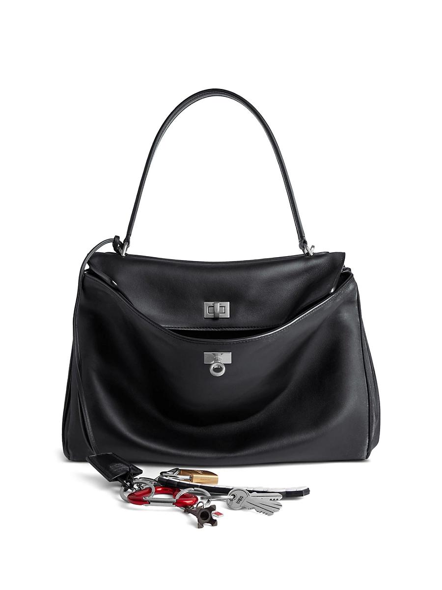 Womens Rodeo Medium Handbag Used Effect with One Charm Product Image