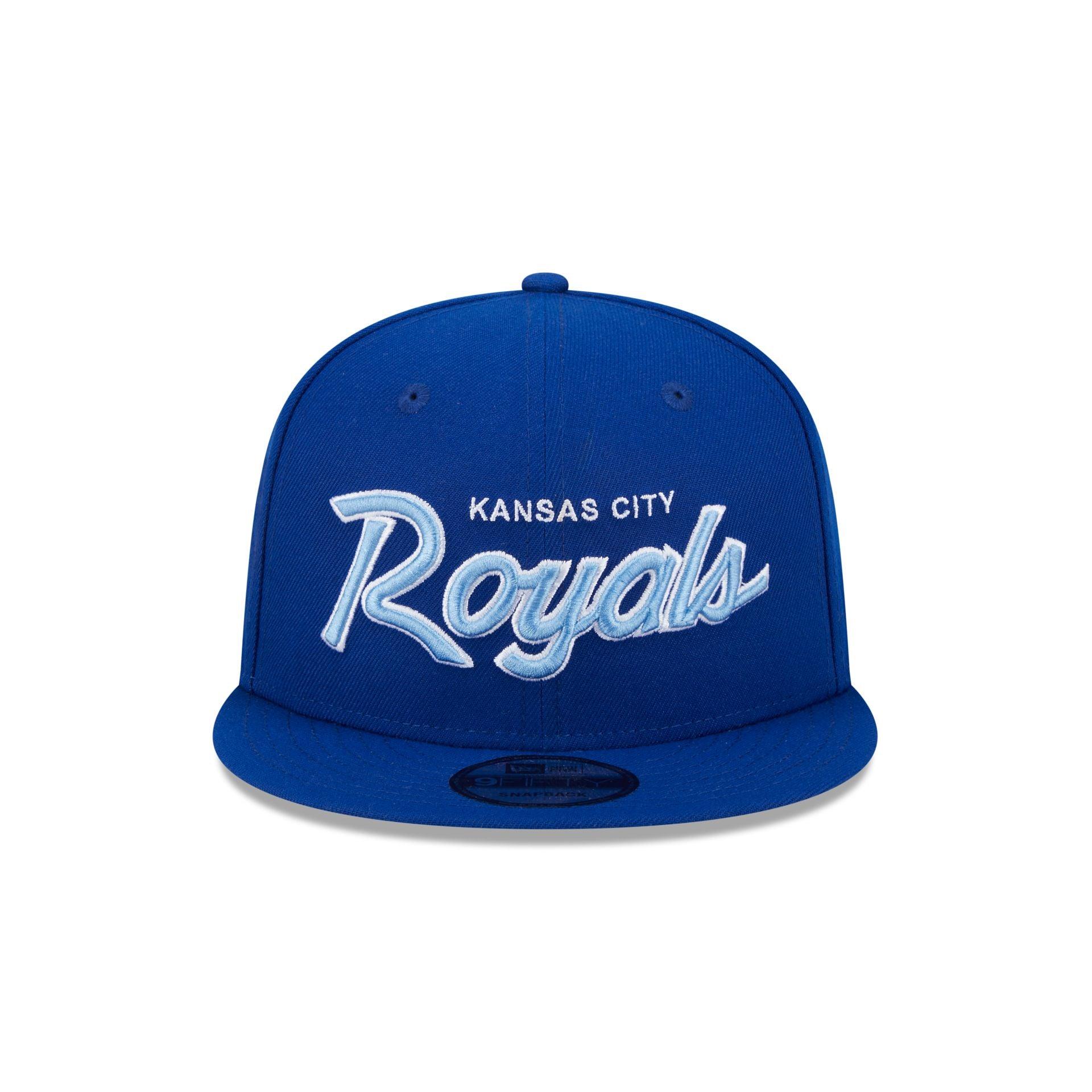 Kansas City Royals Wordmark 9FIFTY Snapback Hat Male Product Image