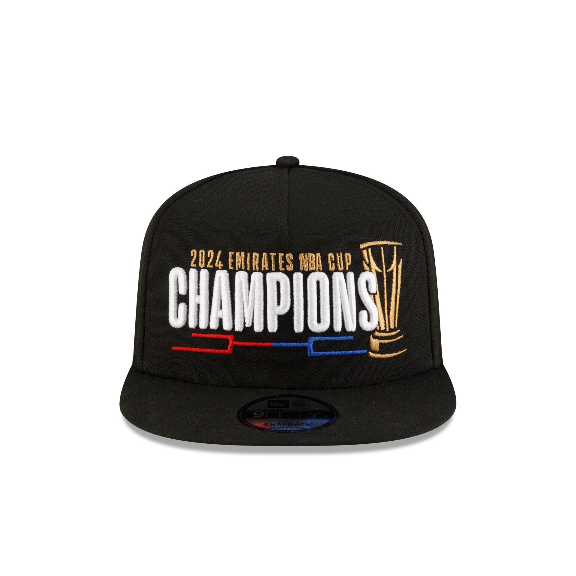 Milwaukee Bucks 2024 Emirates NBA Cup Champions 9FIFTY A-Frame Snapback Hat Male Product Image