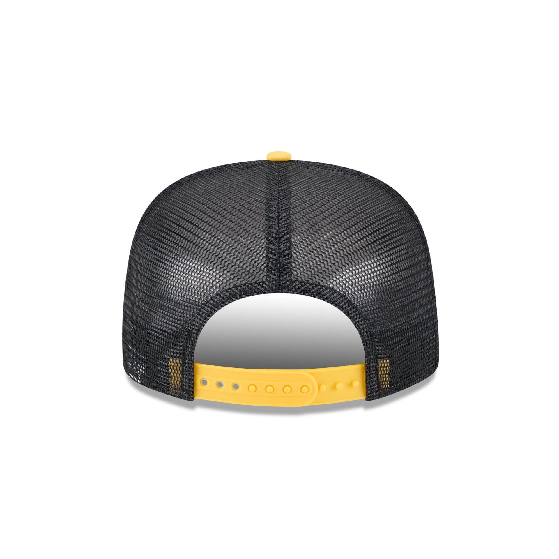 Pittsburgh Pirates Retro Script 9FIFTY A-Frame Trucker Hat Male Product Image